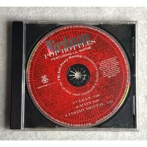 Birdman Pop Bottles Promo CD Single Featuring Lil Wayne - Hip Hop Single 2007